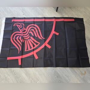 Viking Odinicraven Norse 3.5' x 2.5' Authentic Flag/wall Decor/man Cave